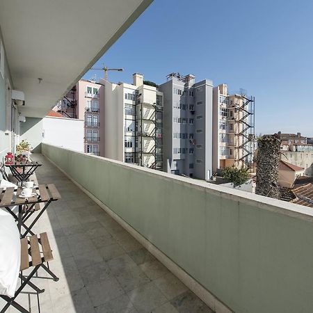Vista Espetacular Baixa E Rio Apartment Lisabona Exterior foto