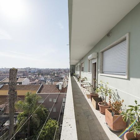 Vista Espetacular Baixa E Rio Apartment Lisabona Exterior foto
